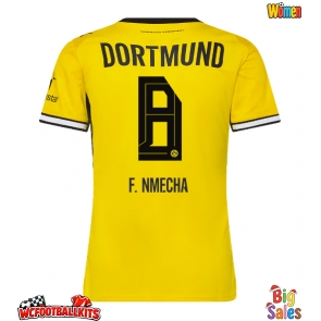 Borussia Dortmund Felix Nmecha #8 Replica Home Stadium Shirt for Women 2026-27 Short Sleeve